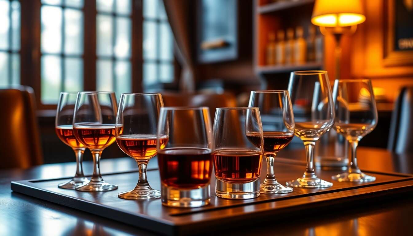 Irish Whiskey et consommation raffinée : types de verrerie suggérés