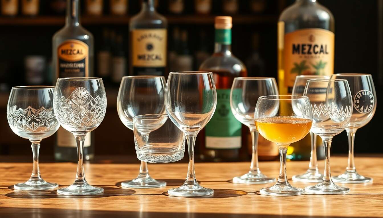 Mezcal: apprendre à en apprécier les finesse à travers le choix du verre