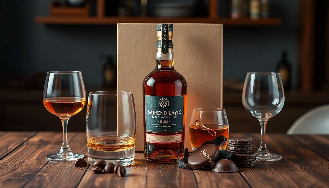 Quel présent séduira un amateur de rhum ?
