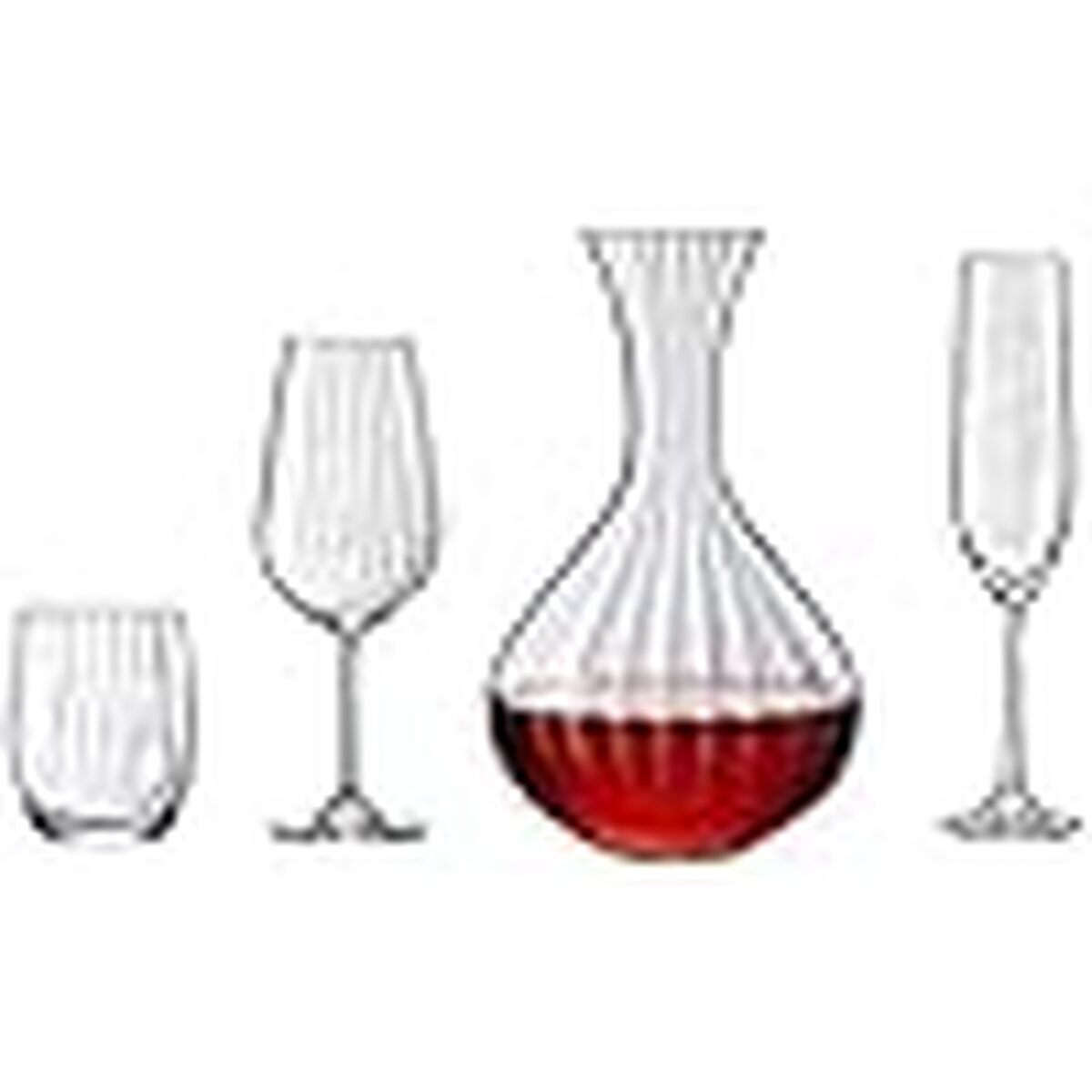 Avis sur le service de verres Waterfall par Table Passion