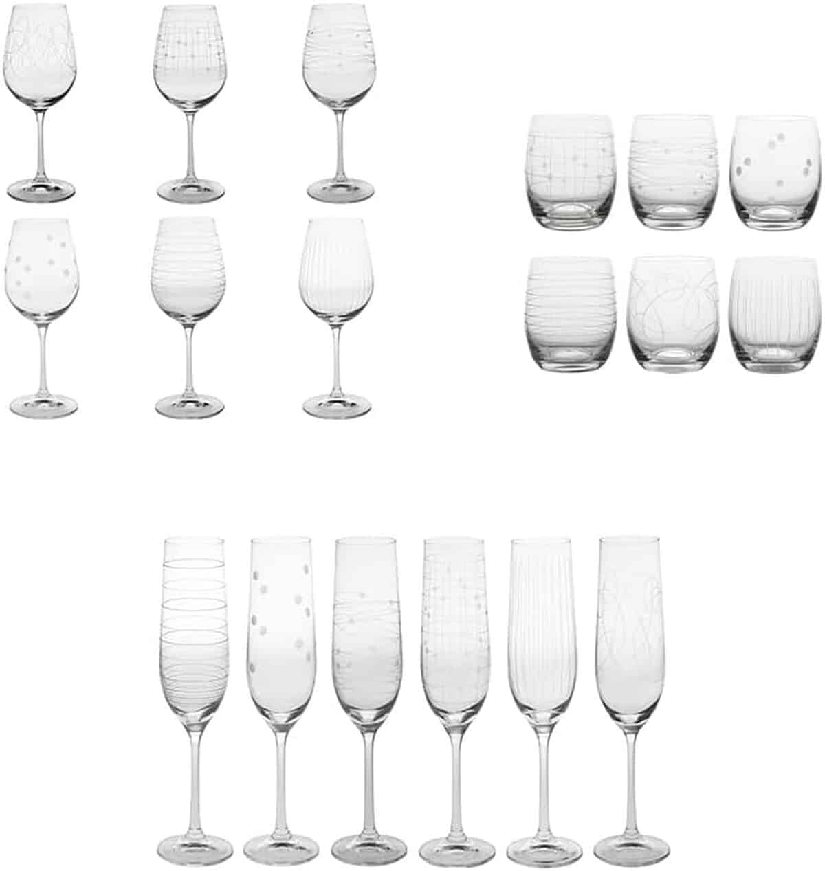 Avis : table Passion service de verres Graphik 18 pièces