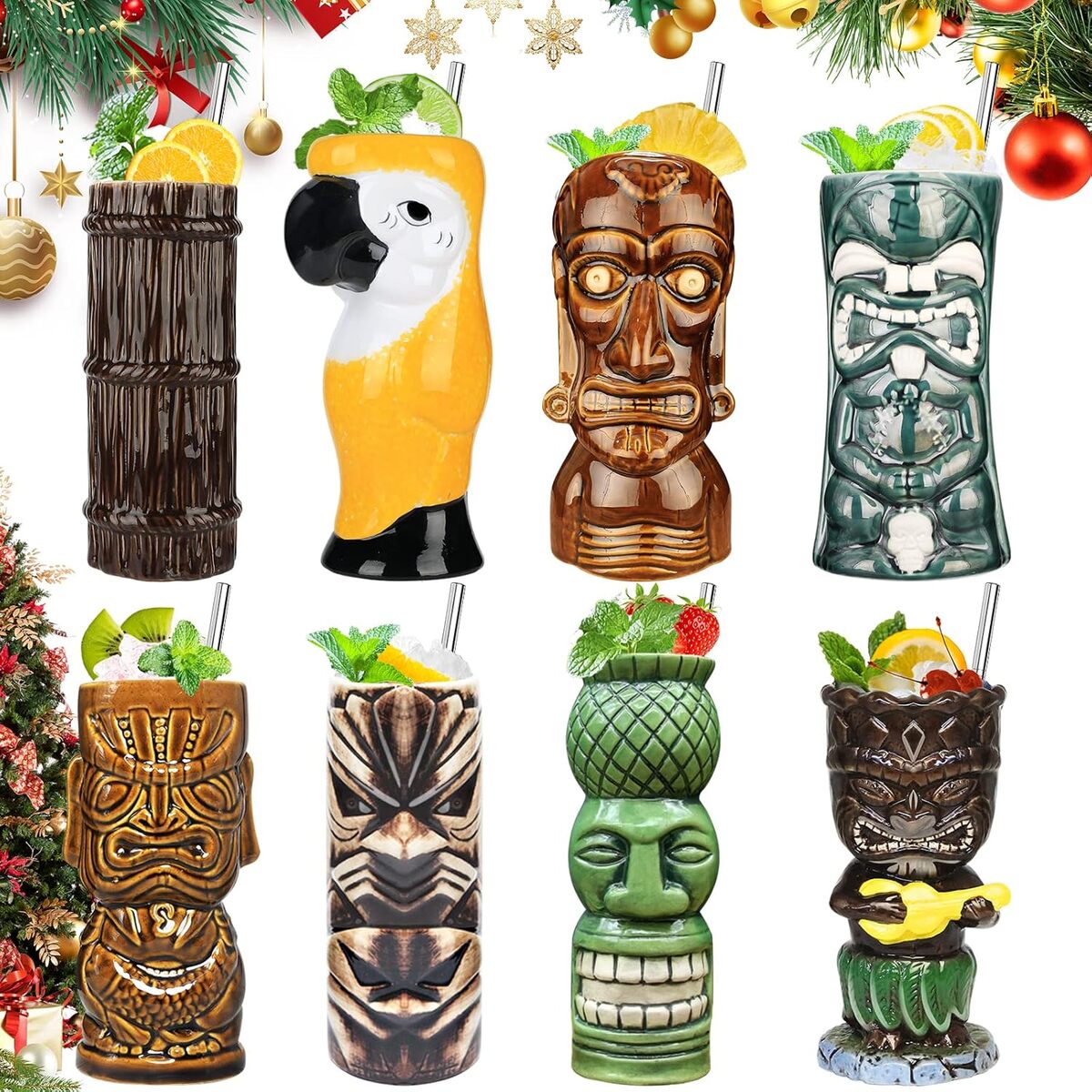 Test des verres à cocktail Tiki SuproBarware : ambiance exotique garantie