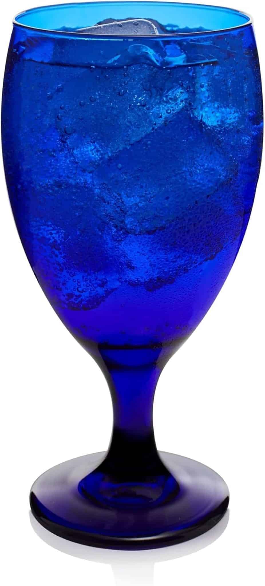 Test du service à thé glacé 12 pièces Libbey Premiere Cobalt