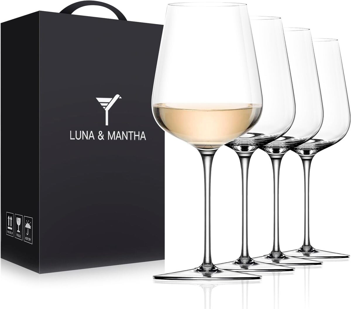 Avis sur les verres à vin Luna & Mantha : élégance et convivialité