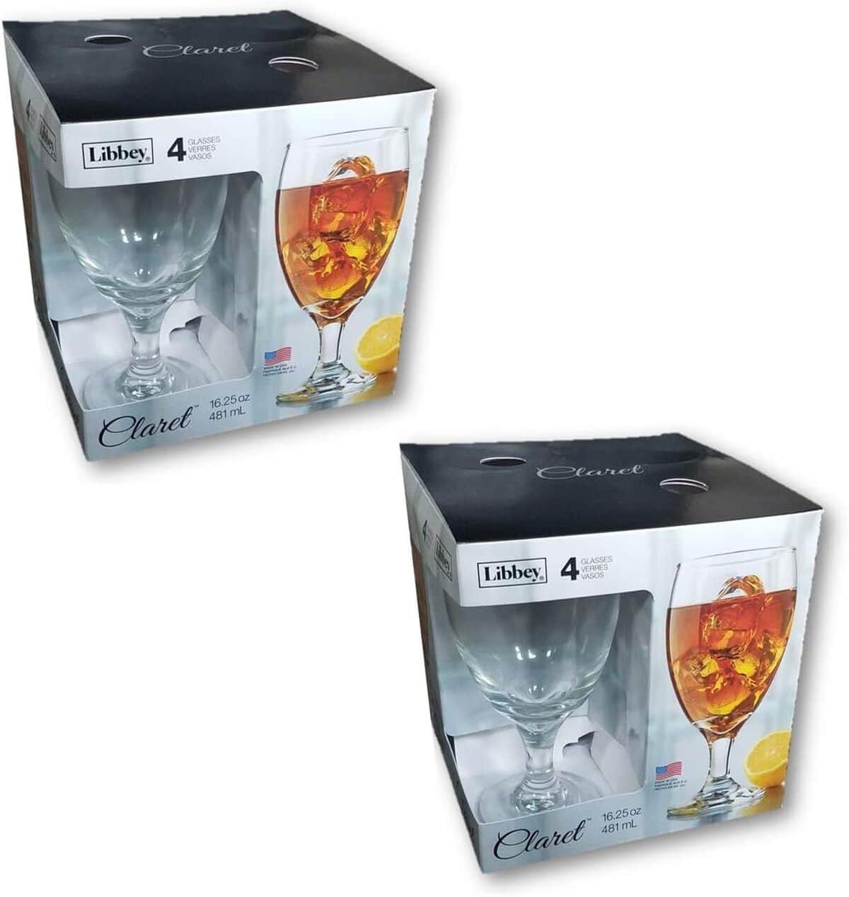 Test des verres Libbey : lot de 4 modèles élégants