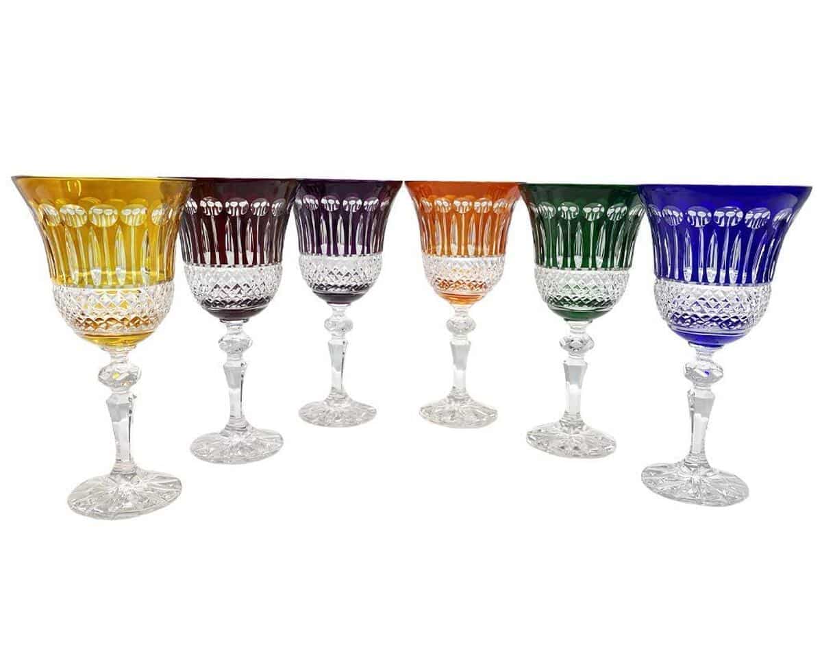 Test : verres en cristal Klein de Baccarat, l'élégance colorée
