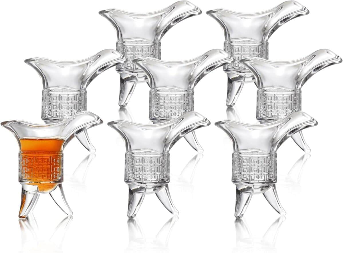 Avis sur les verres à liqueur Quaffer style empereur rétro