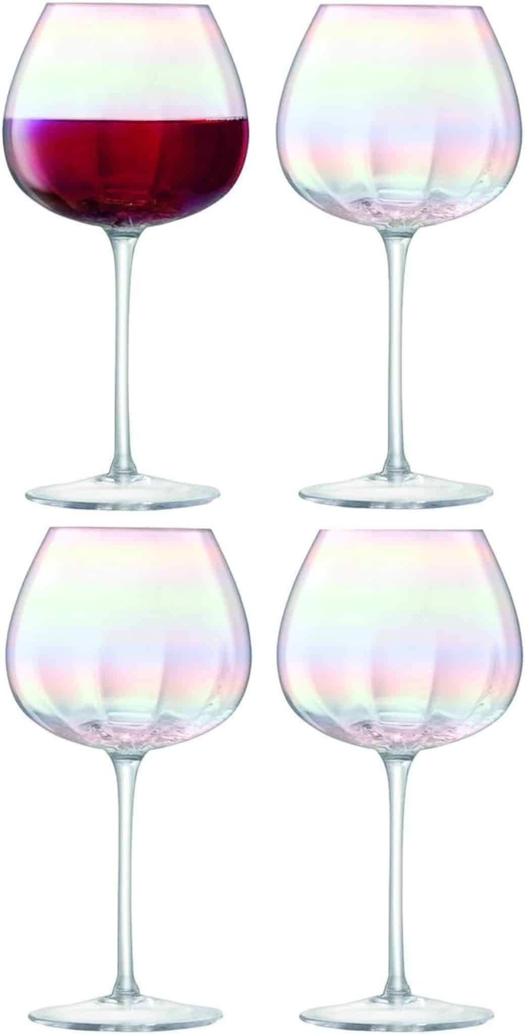 Avis : verres à vin rouge LSA International PE03 Pearl, élégance nacrée