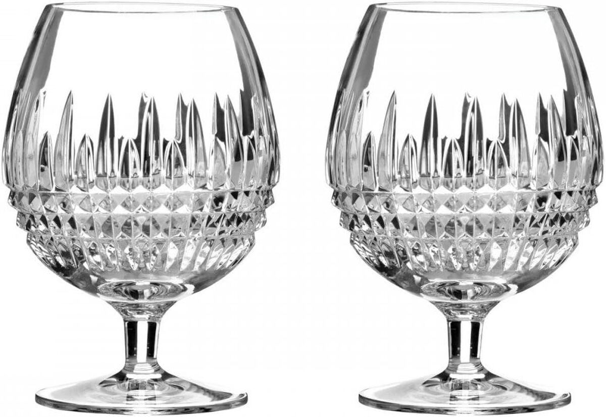 Avis : waterford Lismore Diamond Brandy, set de 2
