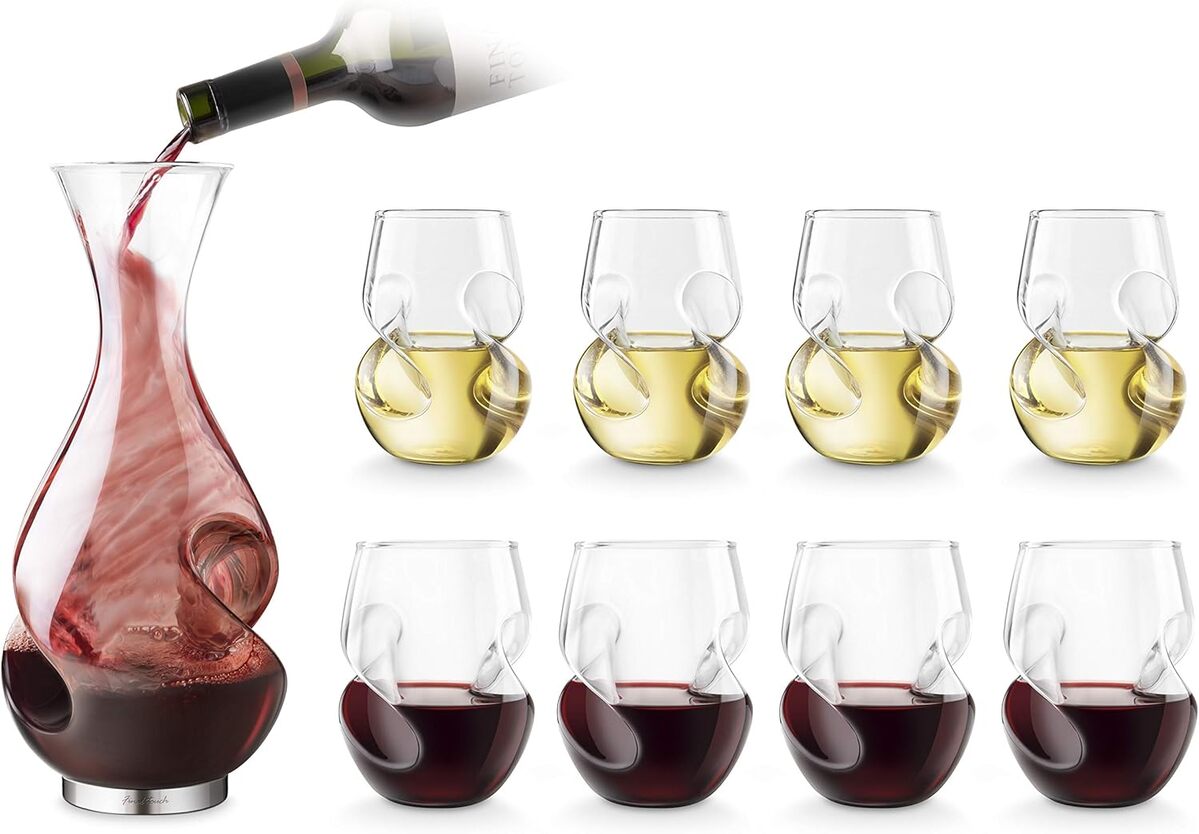 Test : carafe à vin Final Touch Conundrum BONUS Drinking Set