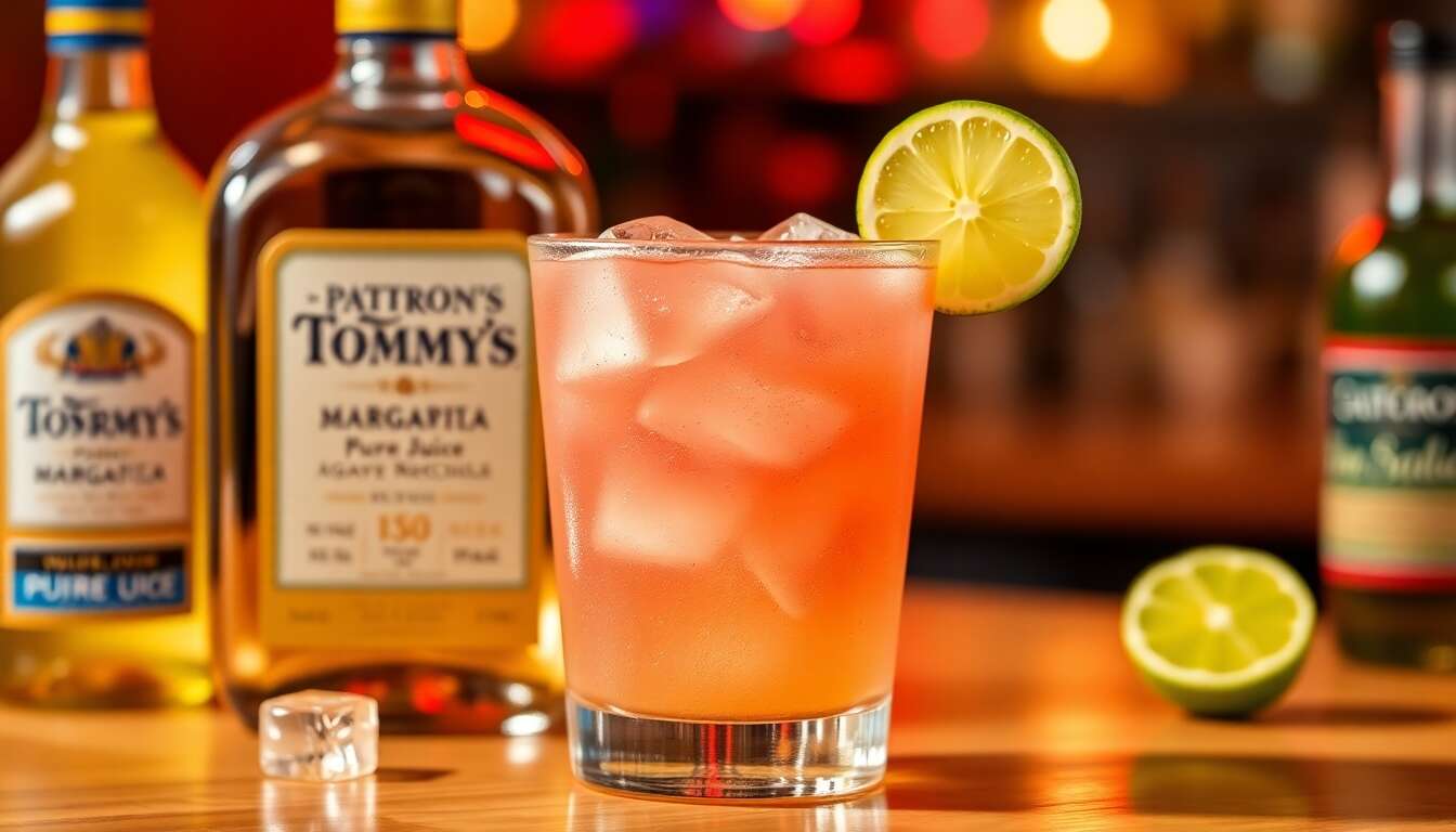 Recette authentique du Patrón Tommy's Margarita