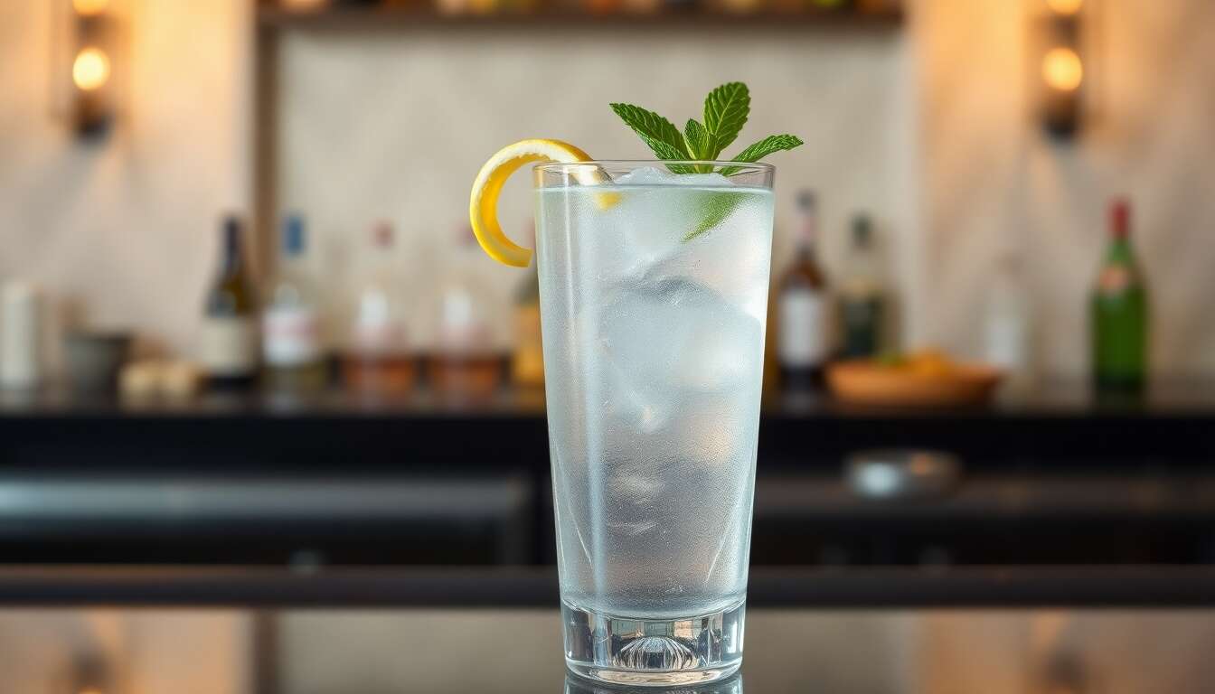 Recette du Martini Bianco & Tonic : un cocktail rafraîchissant