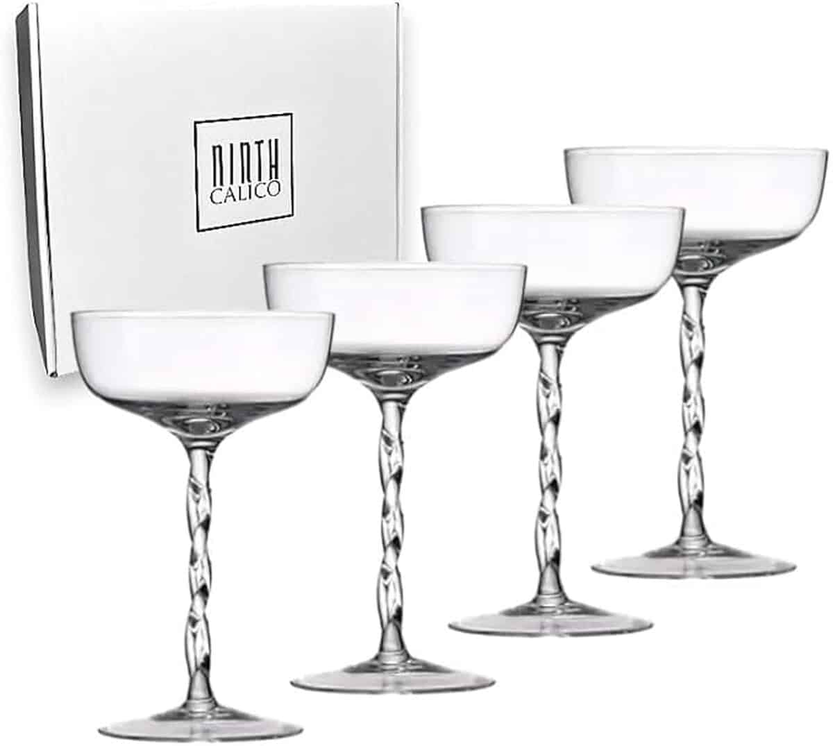 Avis sur les verres à cocktail Ninth Calico en cristal