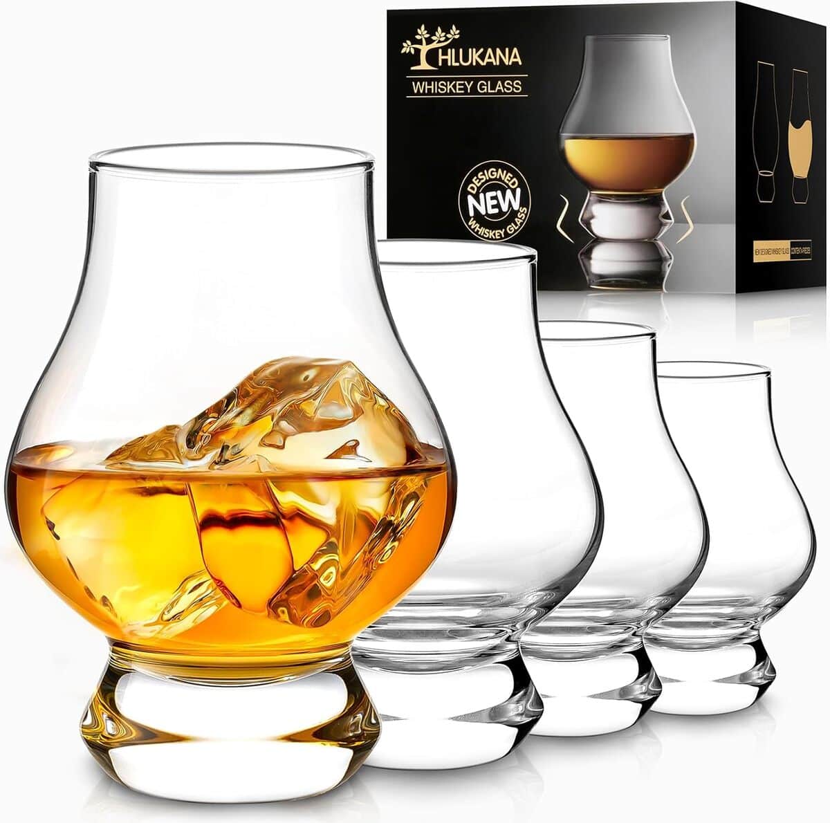 Avis sur les verres à whisky Hlukana : élégance et dégustation