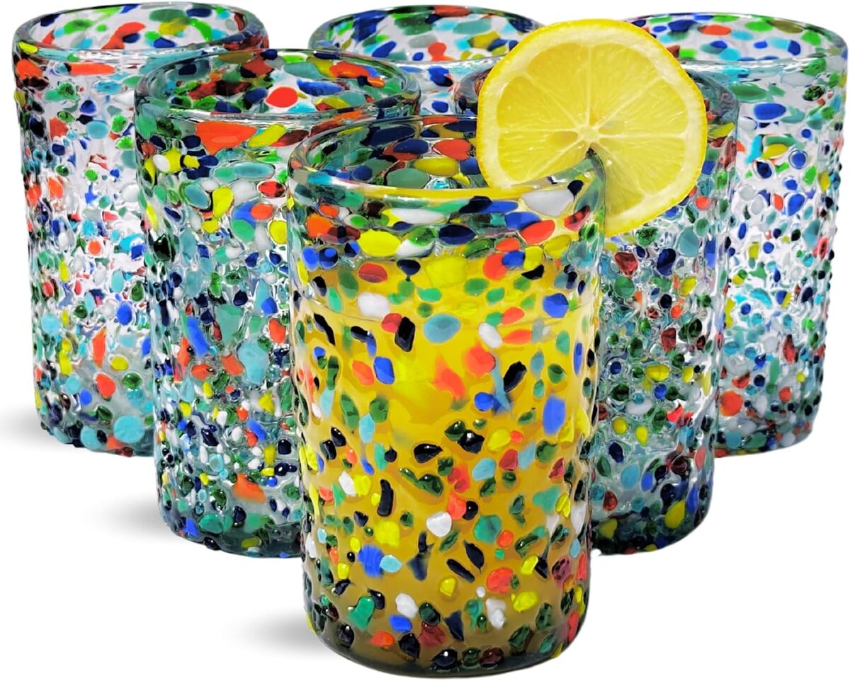 Avis verres rock AGAVE'S : exotisme coloré en 500 ml