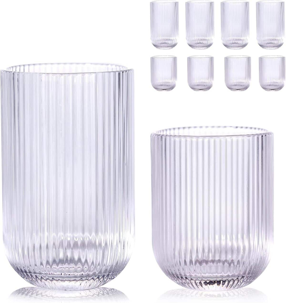 Test des verres côtelés WeirdUncle : design origami et polyvalence