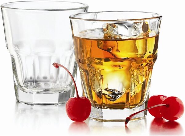 Gibraltar Original Boisson Verres 399,7 gram/400 ml – Etui de 12 | 40 cl Cocktail Highball Lunettes, verres à jus, Gibraltar Verres – Duratuff Libbey Verrerie