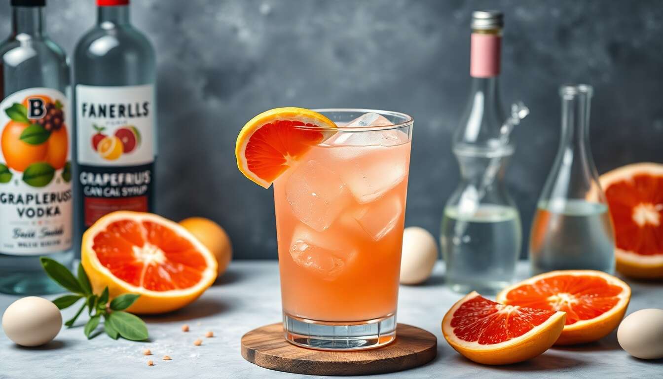 Recette du cocktail Be Pamplemousse : frais et fruité