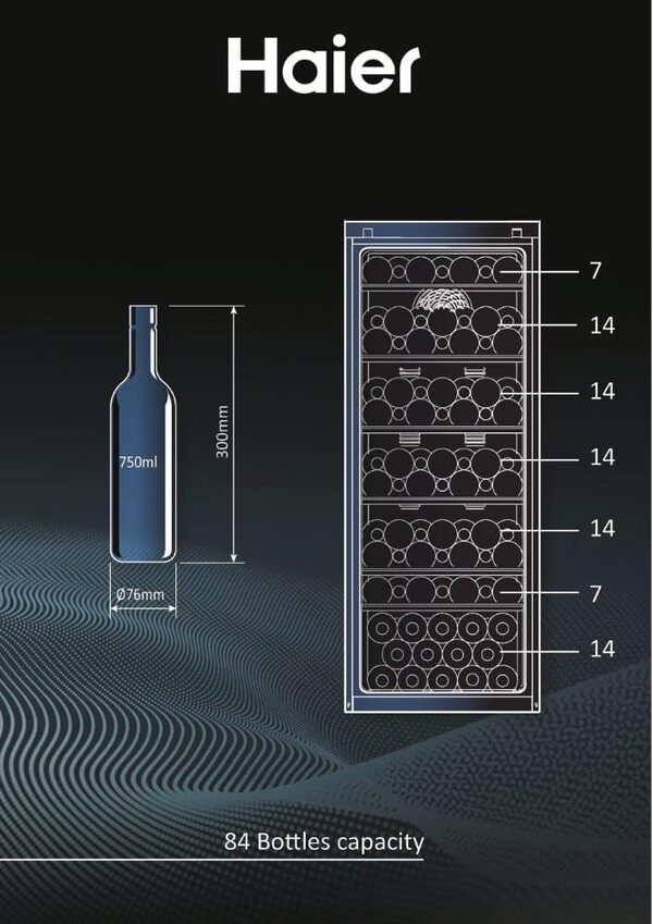 Cave à vin Wine Bank 50 Series 5 [Classe énergétique G]