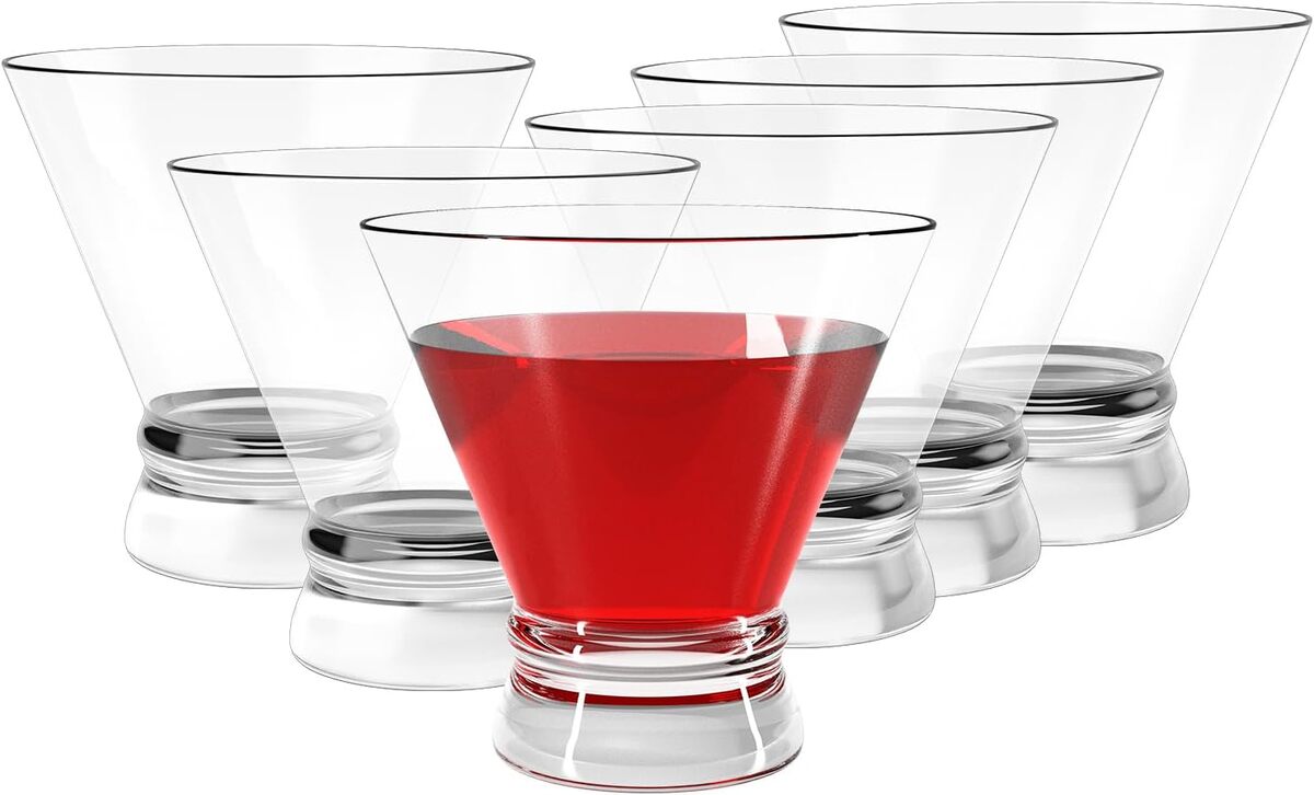 Avis sur les verres à martini en cristal Gnimihz : un lot élégant pour vos cocktails