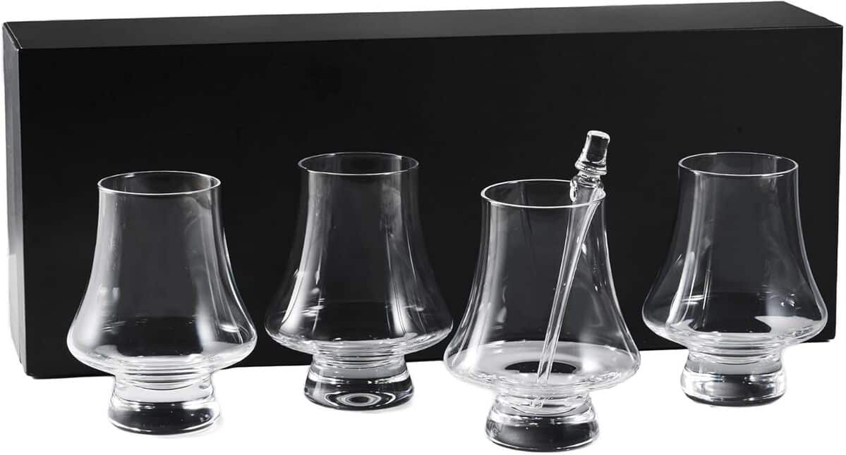 Avis sur les verres à whisky en cristal Lily's Home