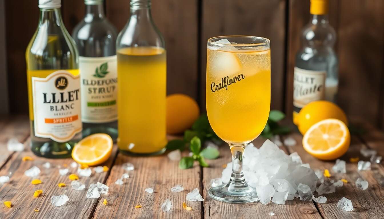 Recette du Lillet Spritz : un cocktail rafraîchissant