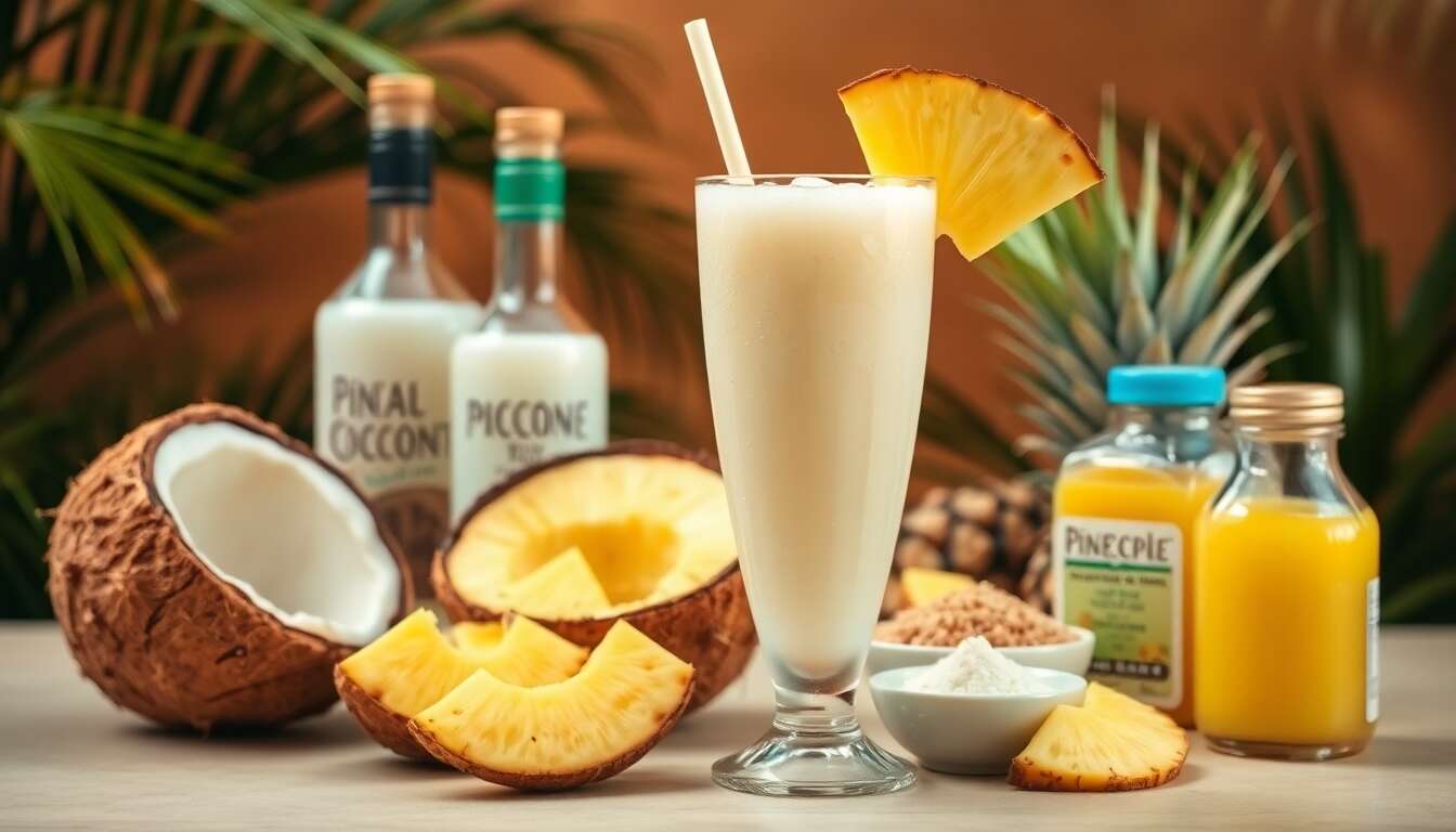 Recette authentique de la Piña Colada maison