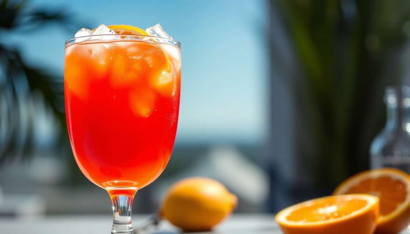 Recette de l'Orange Sunrise : un cocktail ensoleillé