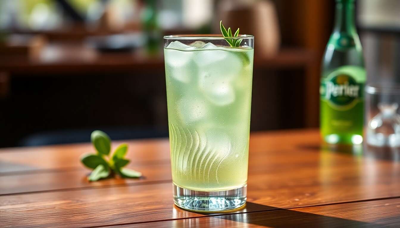 Recette du cocktail Get 31 Perrier : fraîcheur et saveurs pétillantes