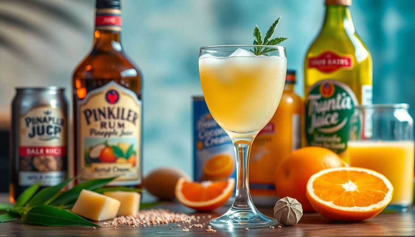 Recette du cocktail Painkiller : un goût tropical irrésistible