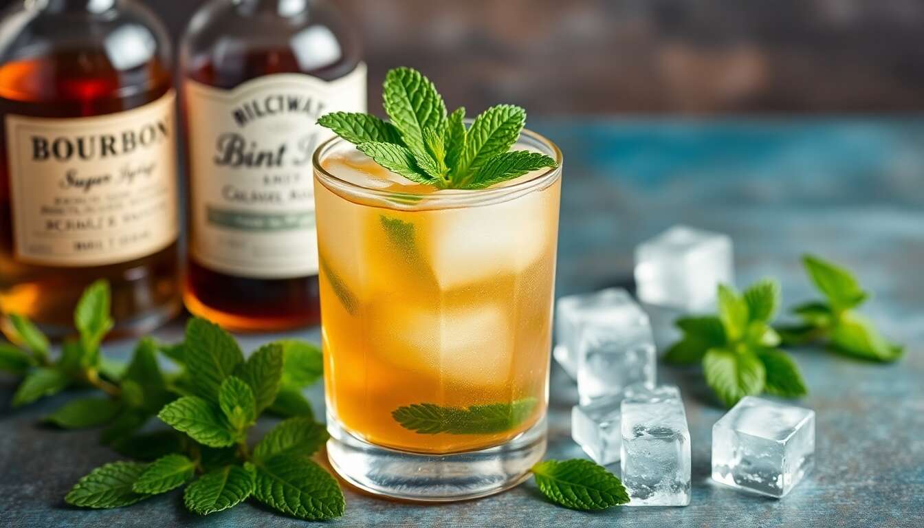 Recette du célèbre cocktail Mint Julep