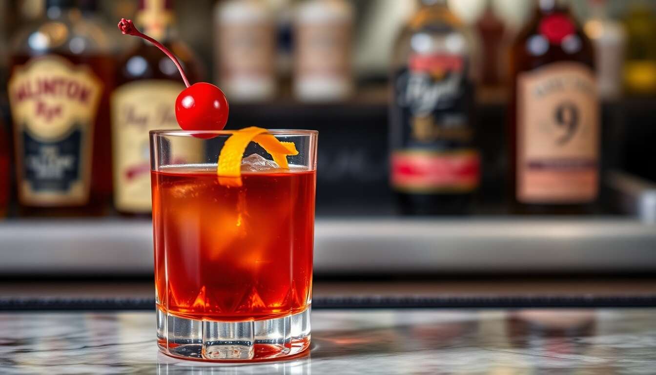 Recette du cocktail Manhattan : secrets et astuces