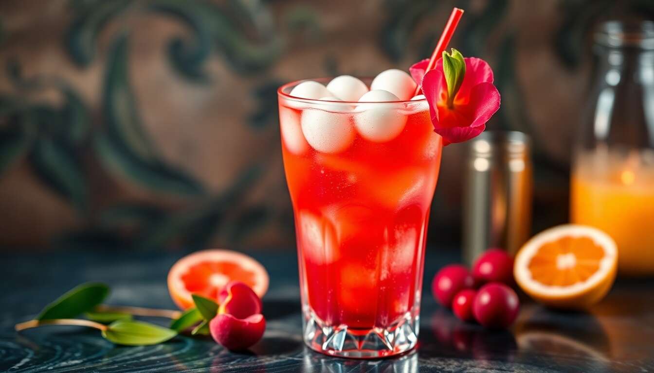 Recette du cocktail Dragon Pearl Punch : un goût exotique assuré !