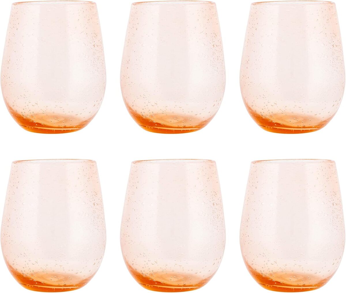 Avis sur le lot de 6 verres à vin sans pied TAG True Living Bubble