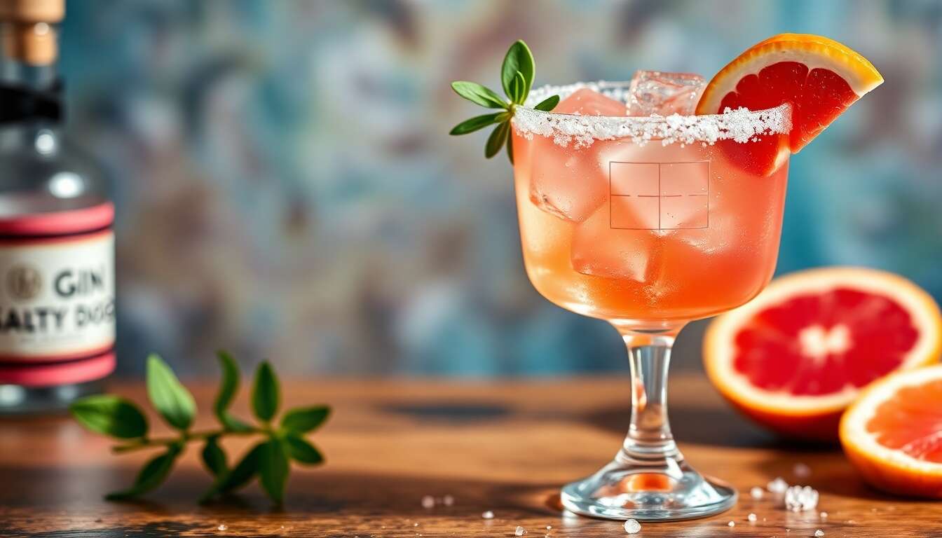 Recette du cocktail Salty Dog : un mélange frais et salé