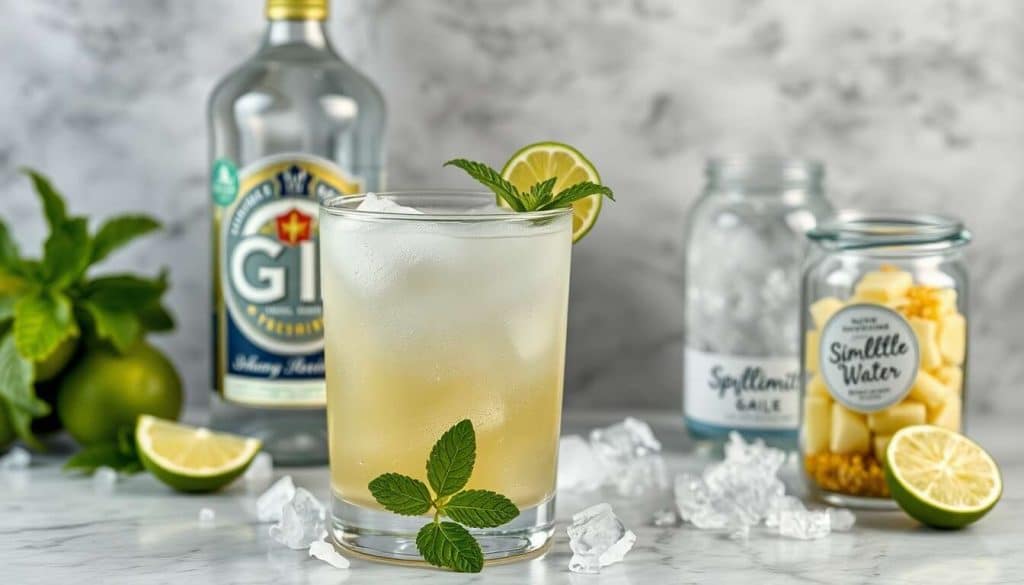 Recette du cocktail Gimlette Highball