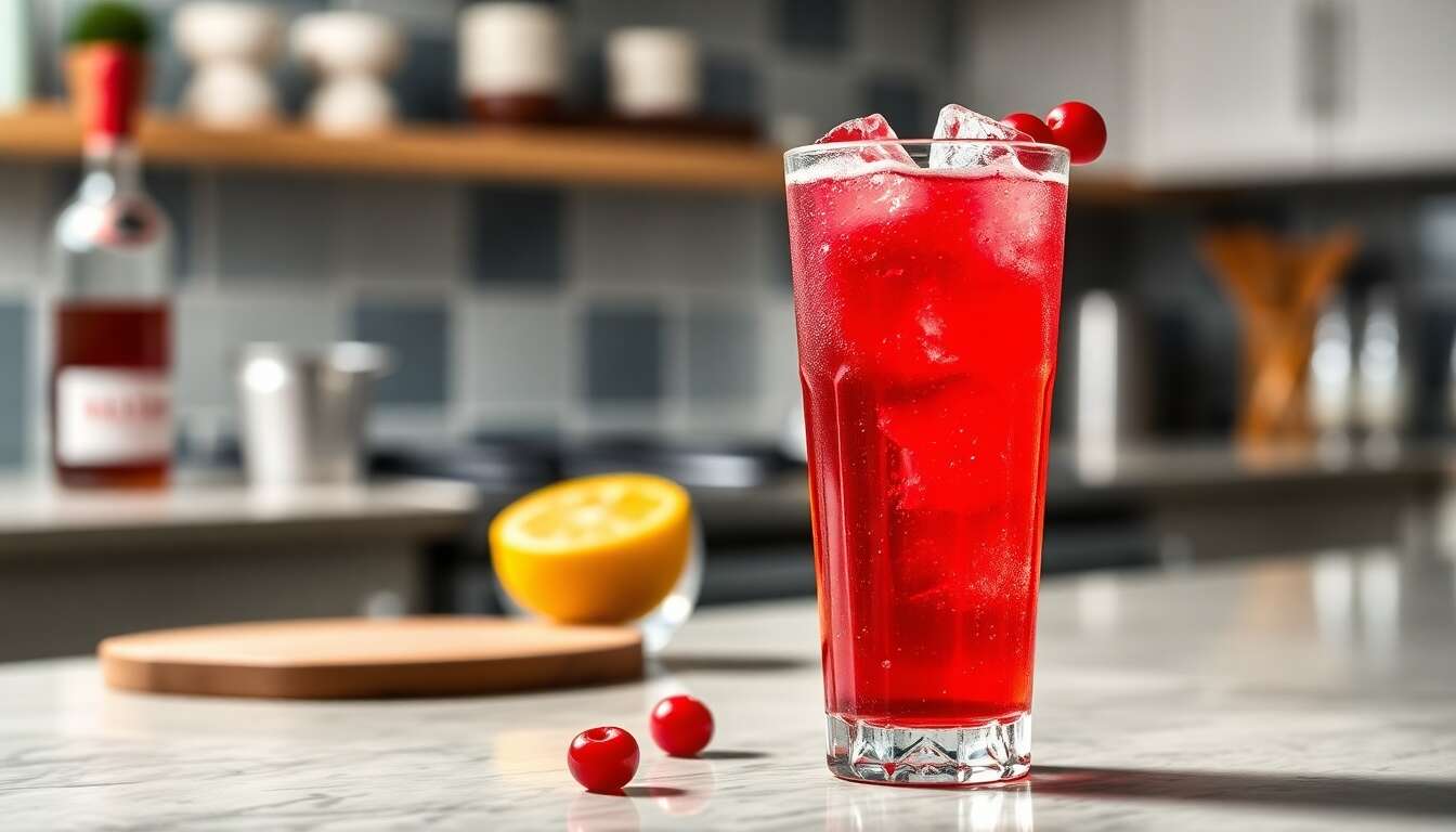 Recette du Cocktail Red Flare : étapes et Ingrédients