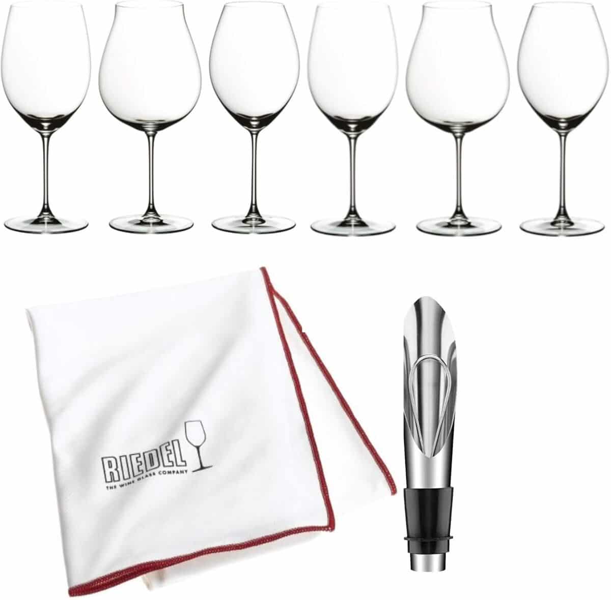 Avis sur le set de dégustation Riedel Veritas pour vin rouge : élégance et praticité