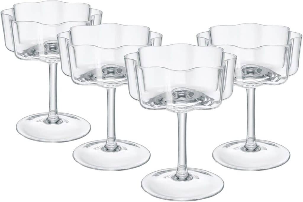 Avis sur les verres à cocktail colorés Khen 118 pièces