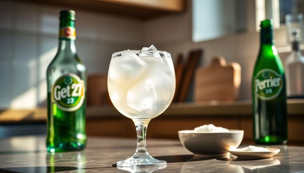 Recette cocktail : get 27 au Perrier rafraîchissant