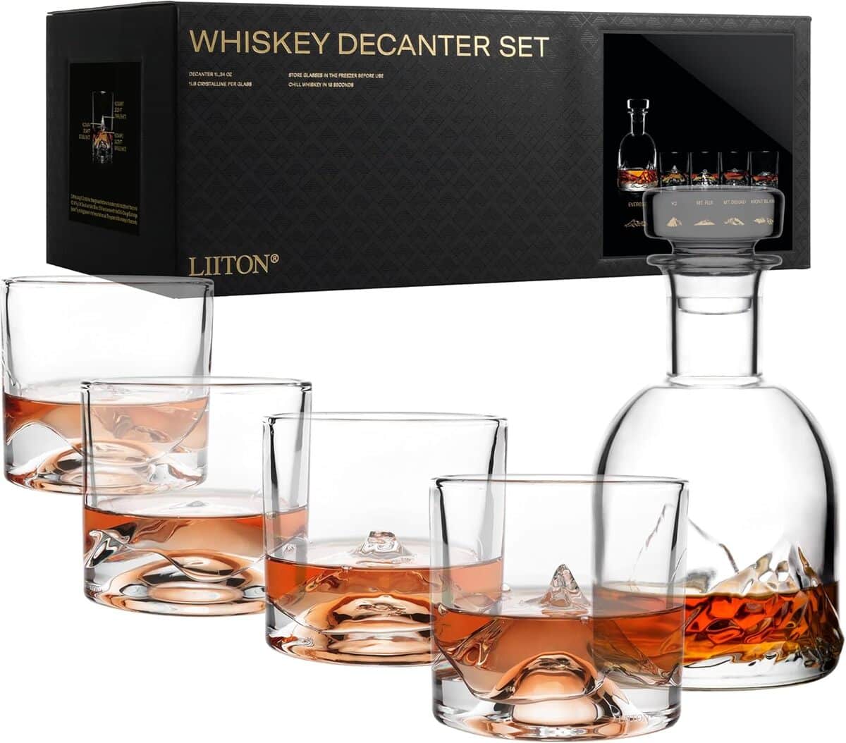 Avis sur le coffret whisky Liiton The Peaks : élégance et raffinement en 1 L