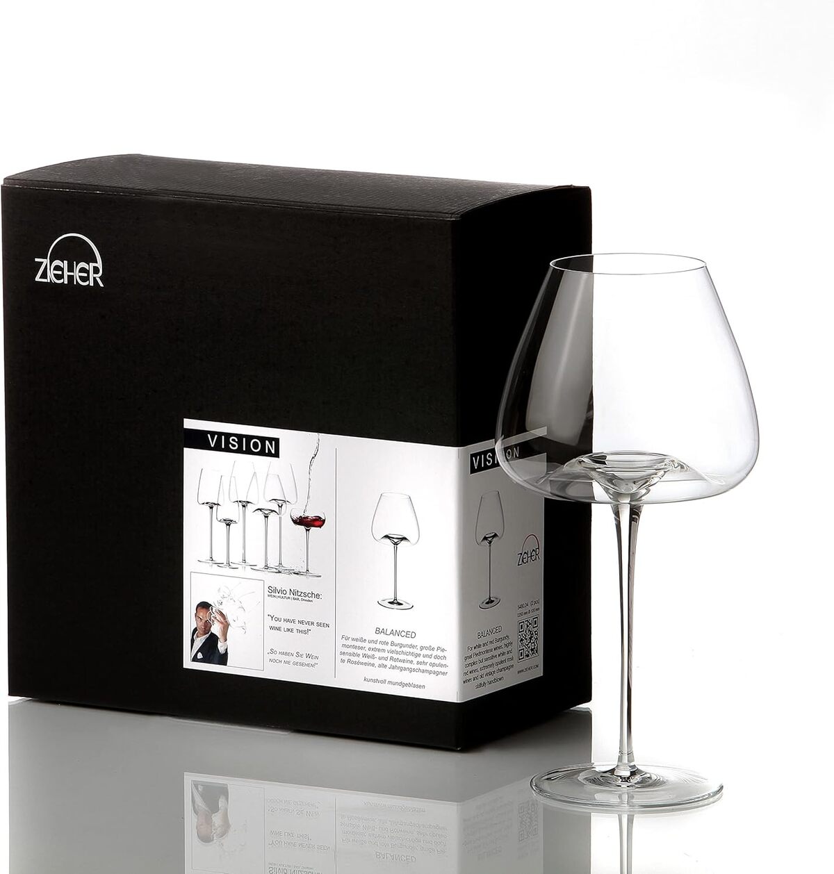 Avis sur les verres à vin "Balanced" Vision : élégance assurée