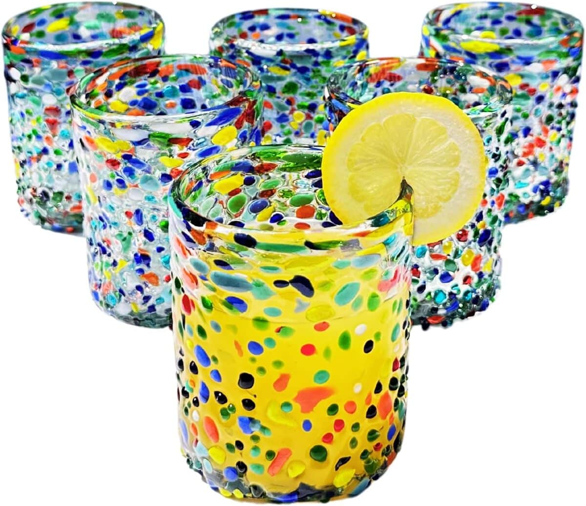 Avis sur les verres multicolores Agave's Glassware