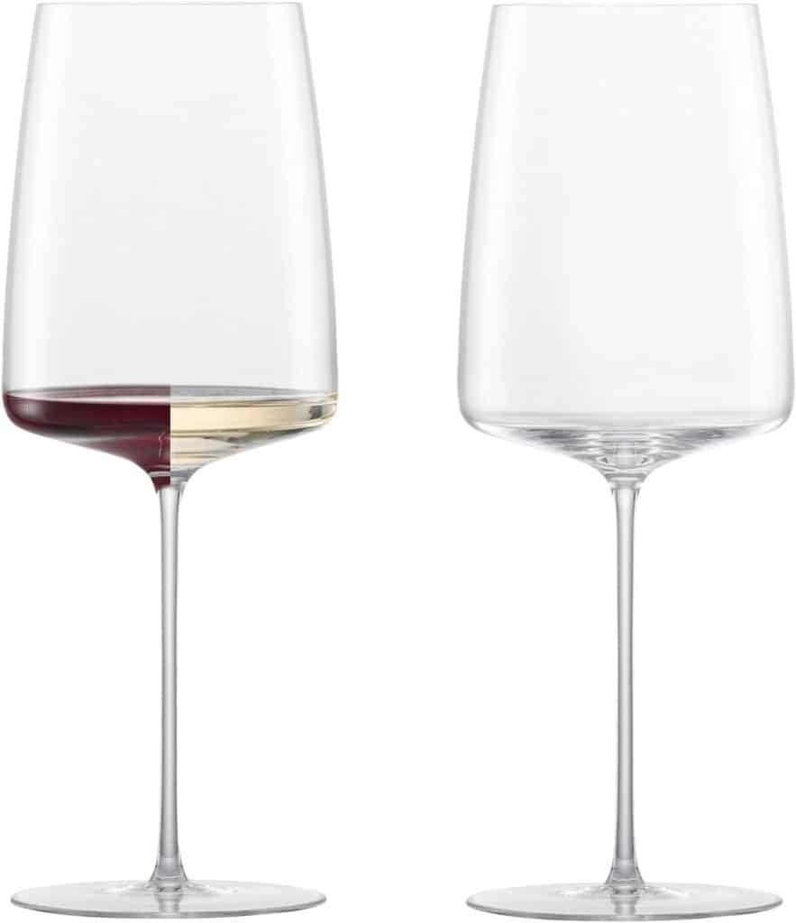 Avis : verres à vin rouge Zwiesel Glas Simplify handmade, lot de 2