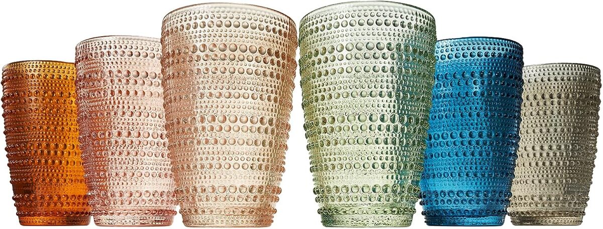 Avis : verres Highball à perles vintage pour cocktails