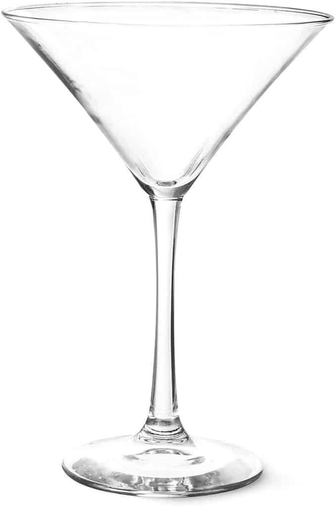 Test des verres à martini Libbey Stemware Vina