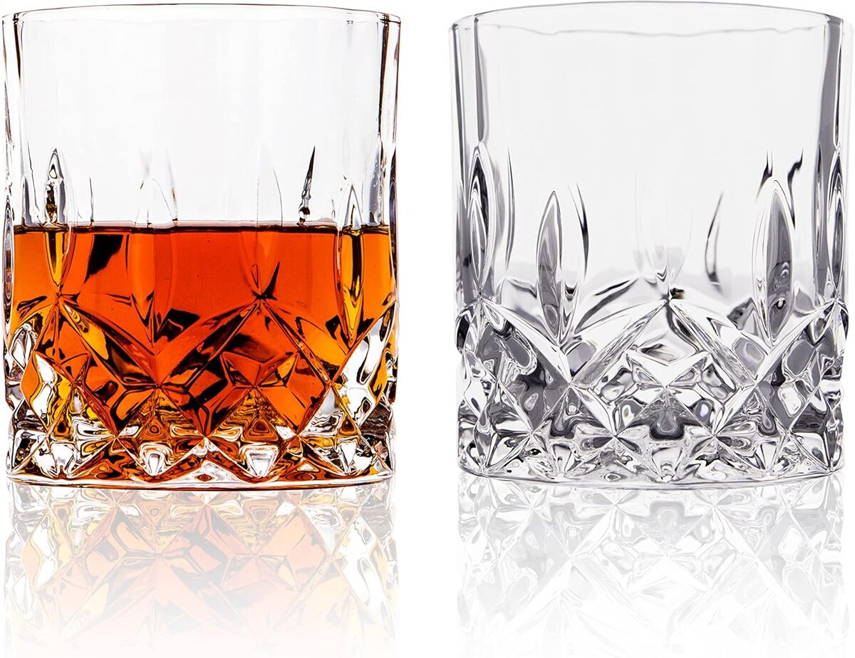 Test des verres à whisky Crystal Cut LEMONSODA : lot de 36 en cristal