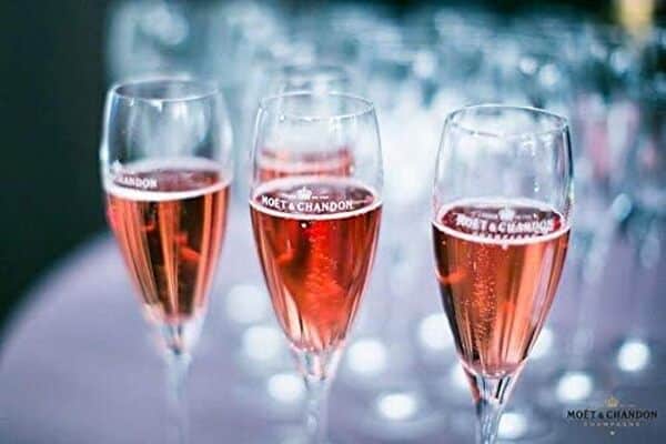 Moët & Chandon Lot de 6 verres à champagne transparents 0,2 l