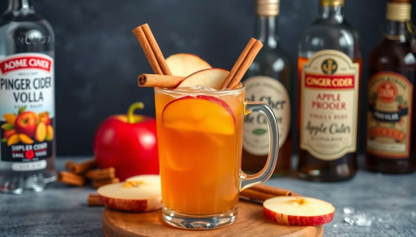 Recette du Pomme Cannelle Mule : un cocktail réconfortant