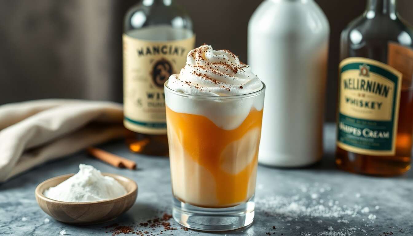 Recette du Cocktail Bombardino Calimero : préparation et Ingrédients